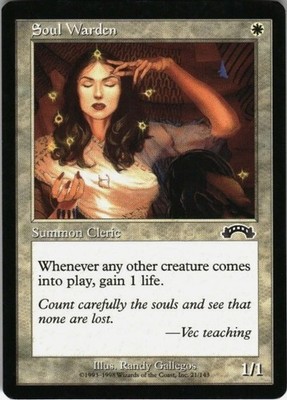 Magic the Gathering - Exodus Soul Warden x2 Common LP/MP