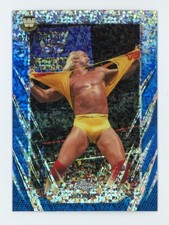 2026 Topps Chrome WWE #25 Hulk Hogan Blue Mini Diamond Refractor /150