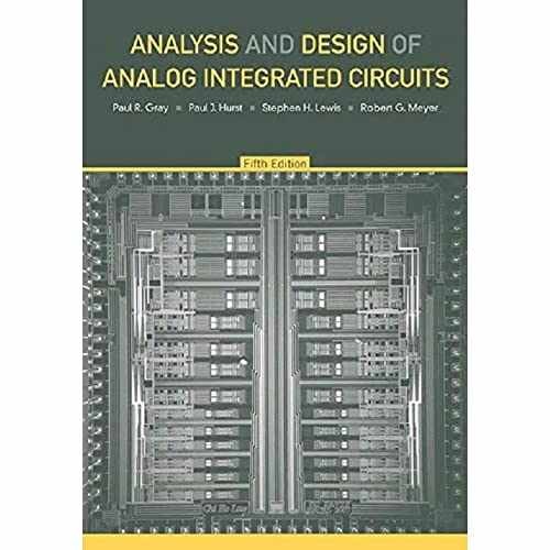Analysis and Design of Analog - Hardcover, by Gray Paul R.; - Very Good