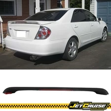Fits 02-06 Toyota Camry OE Style Rear Trunk Wing Spoiler W/ LED Matte Black