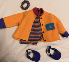 American Girl pleasant company 1996 Jacket Top Shoes Hair Accessory Set