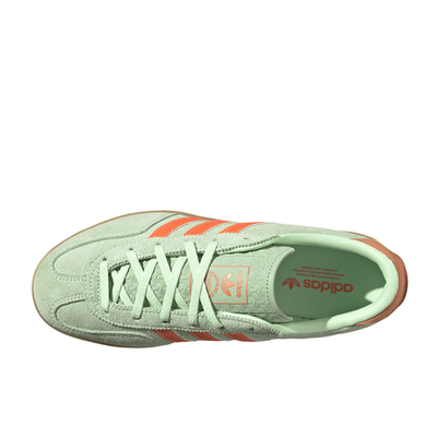 Size 8.5 - adidas Gazelle Stack Semi Green Spark Solar Orange W