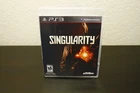 PS3 Singularity Game CIB 2010 FPS Time Loop Mint Disc + Manual Clean & Tested