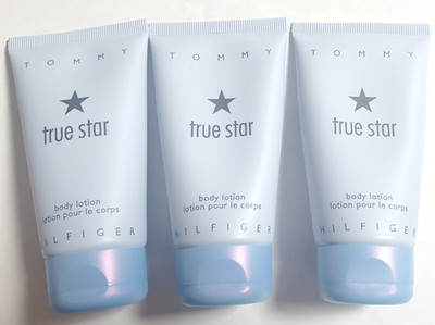 Tommy Hilfiger True Star Body Lotion 2.5 oz / 75 mL (Pack of 3)