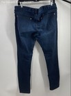 Free People Womens Blue Dark Wash Coin Pocket Denim Skinny Jeans Size 31 — photo 2
