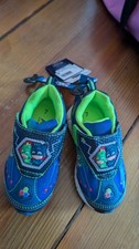 PJ Mask Toddler Light-Up Sneakers Blue/Green Size 7 New with Tags