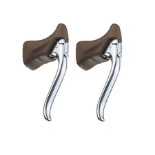 Pair Brake Levers Vintage DC204 Brown DC204QM DIA-COMPE Bike Brakes