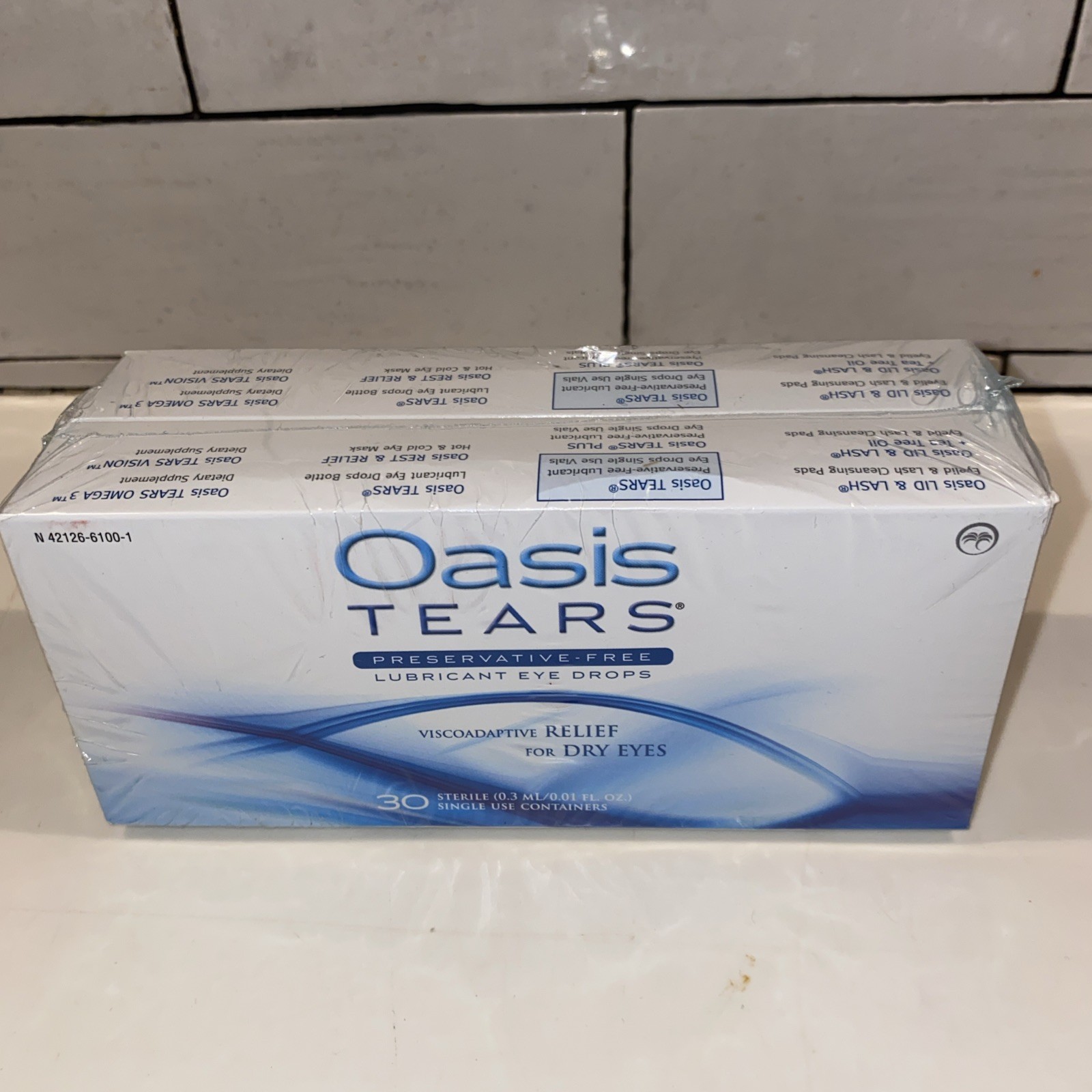 Oasis TEARS PLUS Preservative-Free Lubricant Eye Drops, 64 C