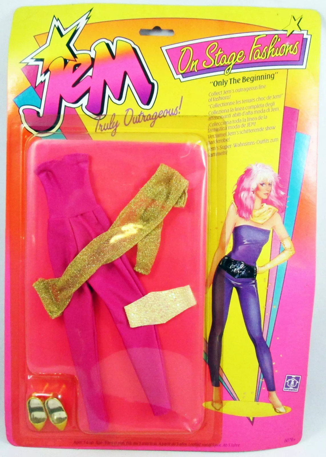 Jem et Les Hologrammes On Stage Fashions Only The Beginning vintage pour poupée rétro
