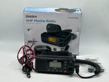 Uniden UM385BK 25W Fixed Mount Marine VHF Radio - Black