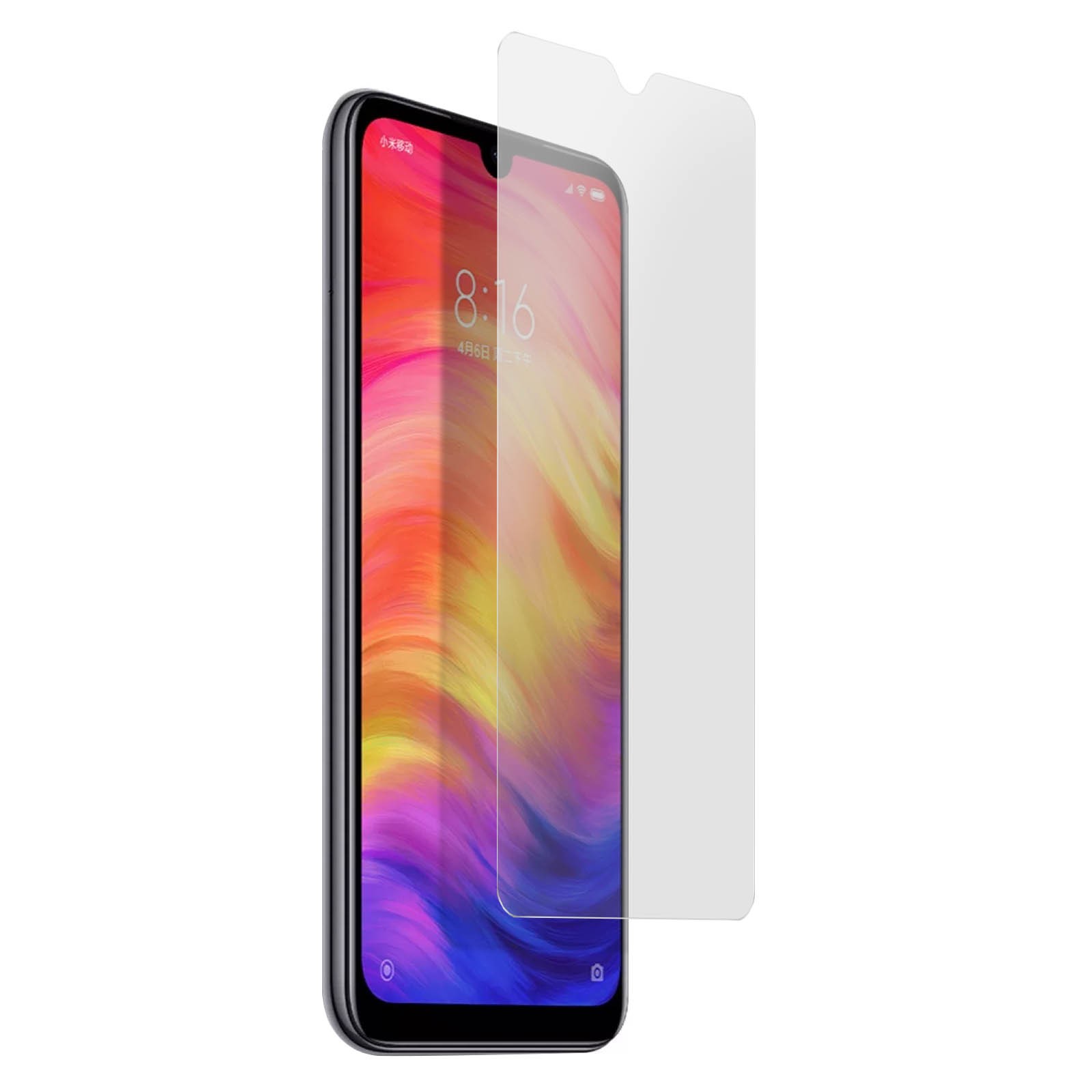 Verre trempé Xiaomi Redmi Note 7 protection écran 9H ultra-résistante anti-choc et anti-rayures