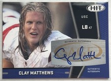 Clay Matthews ROOKIE AUTO 2009 Sage HIT Authentic #A47