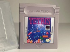 Tetris Nintendo Gameboy Authentic w Manual & Case Excellent Mint Tested