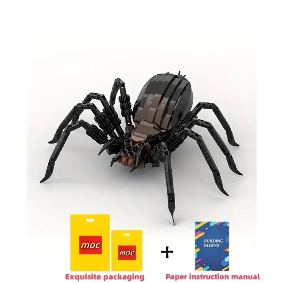 MOC The Lord of the Rings Shelob Spider Figure Building Blocks Model 336 Pieces - Image 4 of 4