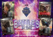 Doctor Who Battles in Time: Obliterator Set Rare Cards (Choose)