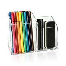 Magnetic Dry Erase Marker Holder for Whiteboard, Fits All Marker Sizes with H...