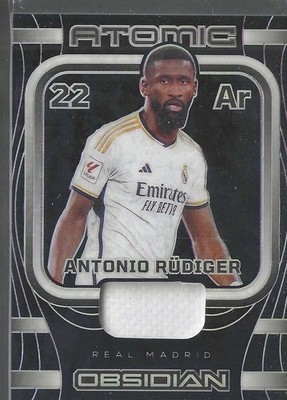 2023-24 Panini Obsidian Atomic Material /199 Antonio Rudiger #AM-AR