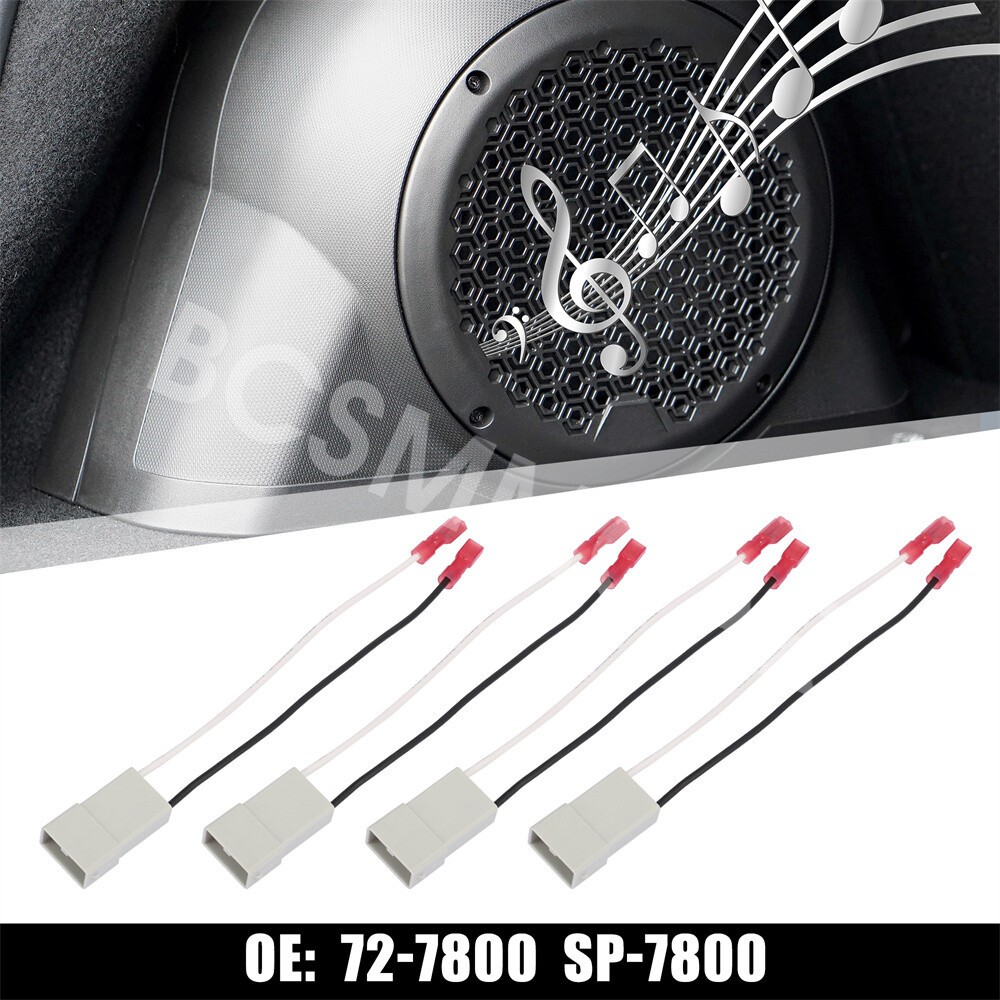 72-7800 SP-7800 Speaker Wire Harness Connector Fit For Honda Odyssey 2011-2017