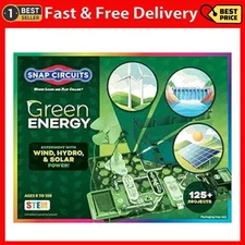 Snap Circuits Green Energy Electronics Exploration Kit | Over 125 Exciting ST...