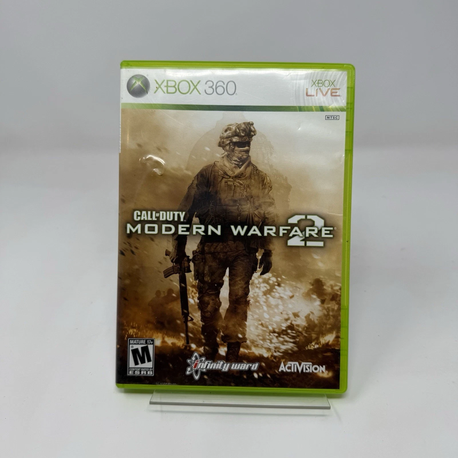 Call of Duty Modern Warfare 2 XBox 360 Game Disc/ Missing Manual Tested Works