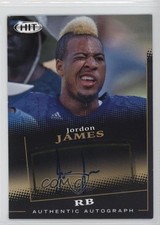 2015 Sage Hit Auto Black Jordon James #A116 Auto 2b2