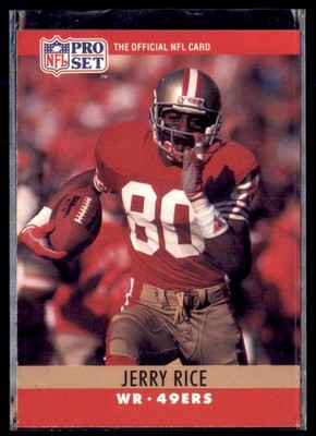 1990 Pro Set Jerry Rice 49ers 295