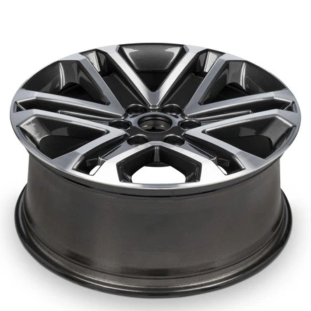 Llanta genuina OEM para Ford F150 2021-2023 llanta de aleación de carbón mecanizada de 20 pulgadas Foto 3 de 4