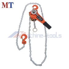 Manual Lever Chain Hoist 1650lbs/0.75t Capacity 10ft/3m with G80 Chain