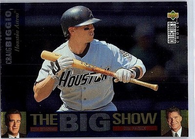 1997 Upper Deck Craig Biggio The Big Show Insert #23/45
