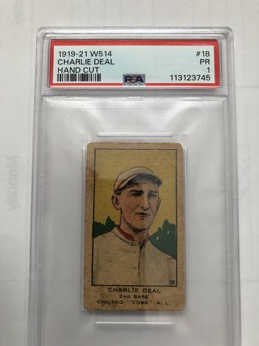 Charlie Deal [Hand Cut] #18 1919 W514 card