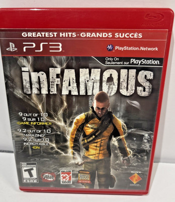 Infamous - Sony PlayStation 3 CIB, Tested