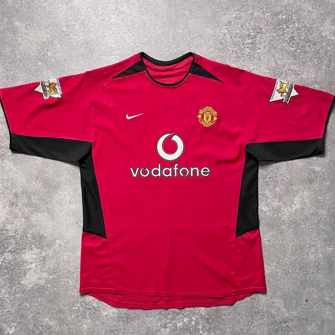 Cristiano Ronaldo #7 Manchester United 02-04 Home Jersey Nike L(US