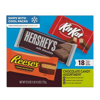Assorted Milk Chocolate Candy Variety Pack, 27.3 oz