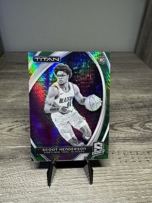 2023-24 Panini Spectra - Titan Scoot Henderson  International Green Prizm 41/75
