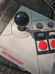 Official Nintendo NES Advantage Joystick Joypad Arcade Controller NES-026