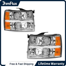 Dimflux Headlights For 07-13 Chevy Silverado 1500 2500hd 3500hd 07 New Body