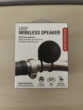 Kikkerland US126-BK - Portable Bluetooth Speaker - New Sealed