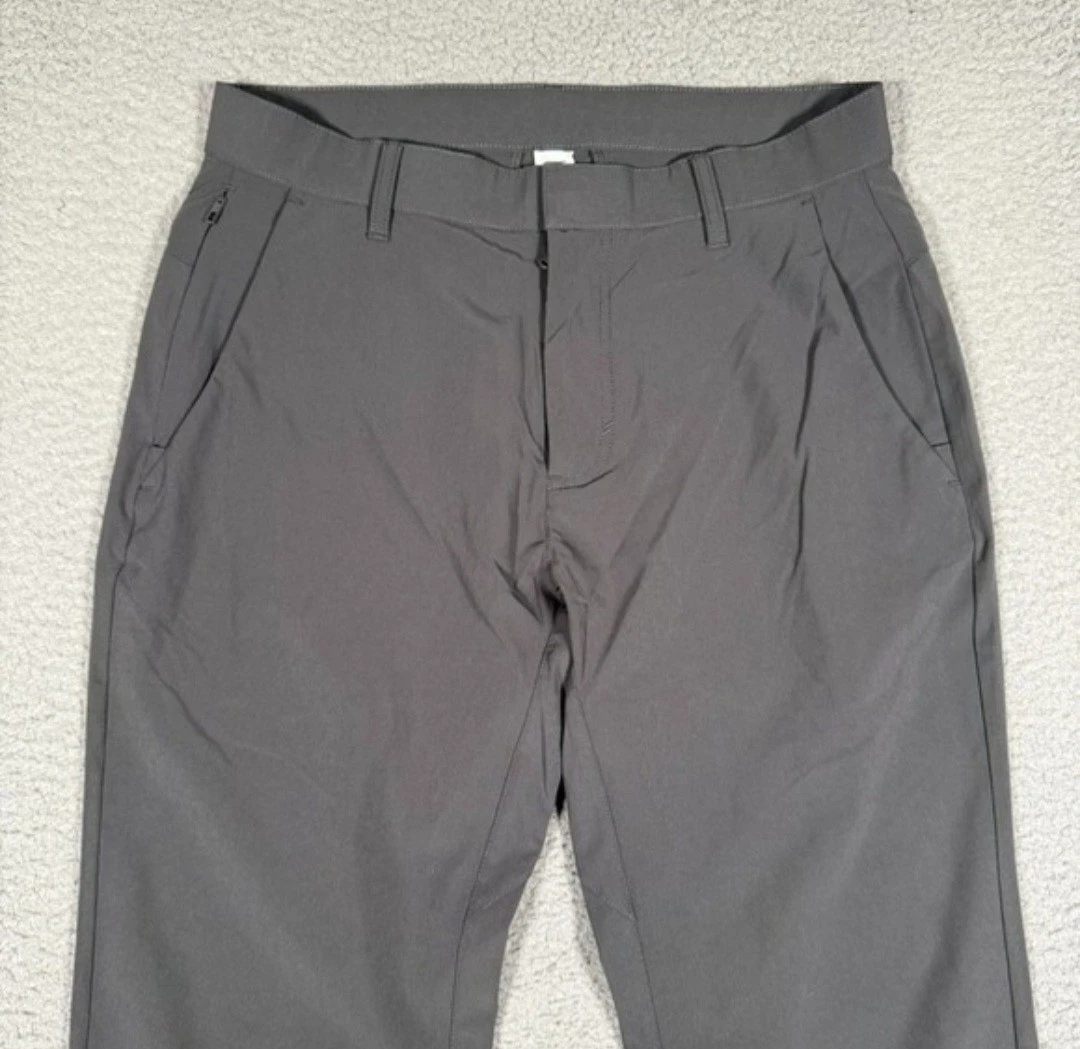 Fabletics Mens 30 x 34 Gray Casual Pants Athleisure Hiker Outdoors