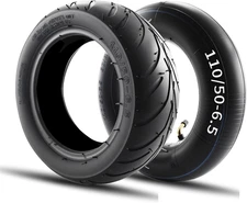 110-50-6.5 Tires Inner Tube with Angled Valve Stemnner for 38cc 47cc 49CC MTA...