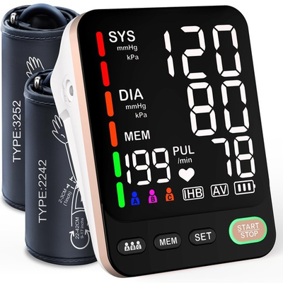 #ad Blood Pressure Monitor Extra Large 2 Cuffs Accurate Upper Arm Blood Pressure Ma $42.33