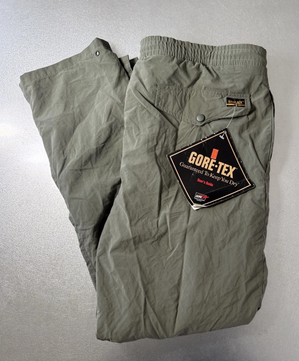 Vintage NWT Gore Tex Tourney Waterproof Wind Proof Pants XL 40x31 Weather
Opens in a new window or t