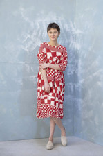  NEW Hannoh  Wessel  Dafni  Dress   Red