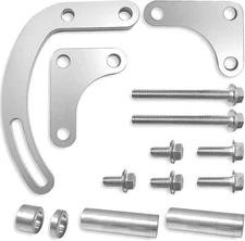 ✨SBC Power Steering Pump Bracket 551522 For Chevy GM Small Block Long Water Pump