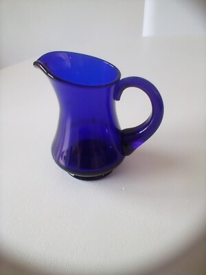 Thomas Webb Colbolt Blau Milchkännchen
