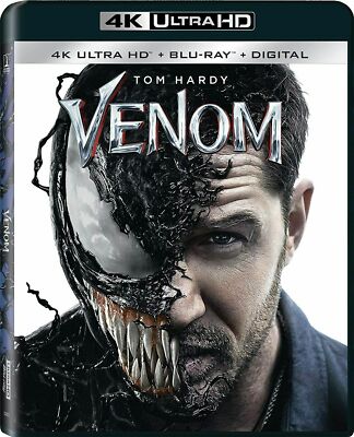 Venom (4K Ultra HD, Blu-ray, No Slipcover, 2018) NEW Sealed 43396530218| 