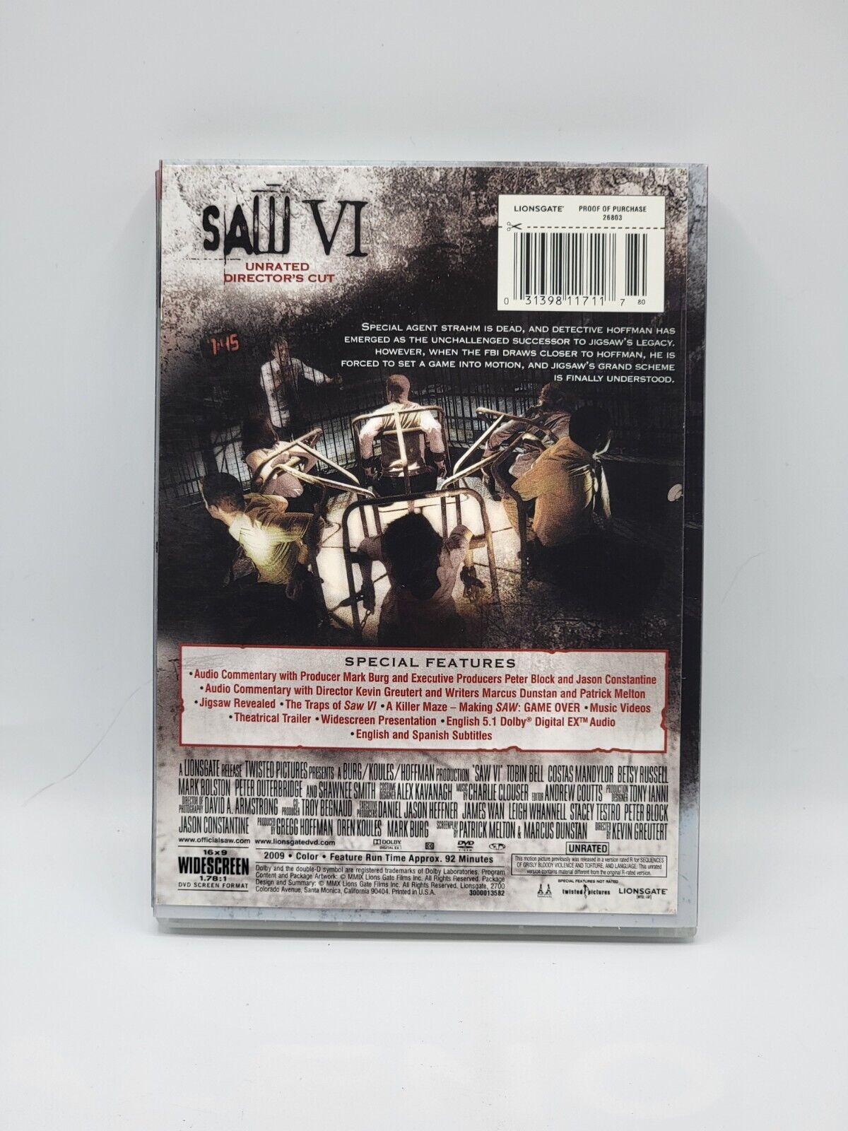 Saw VI - DVD PLANET STORE