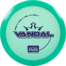 Dynamic Discs Vandal - Lucid Air Plastic - Versitile Disc Golf Control Driver