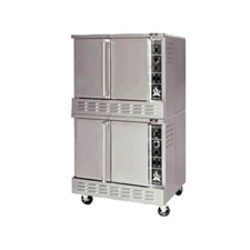 American Range MSD-2 Double-Deck Full-Size Gas Convection Oven w/ Manual Cont...