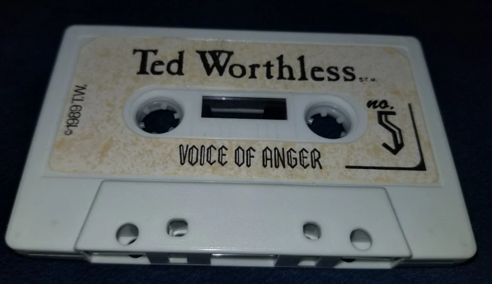 Ted Worthless No. 5 TAPE NO LAUGHING MATTER MEMBER + Rare  C STONE PIC! - Image 4 of 4