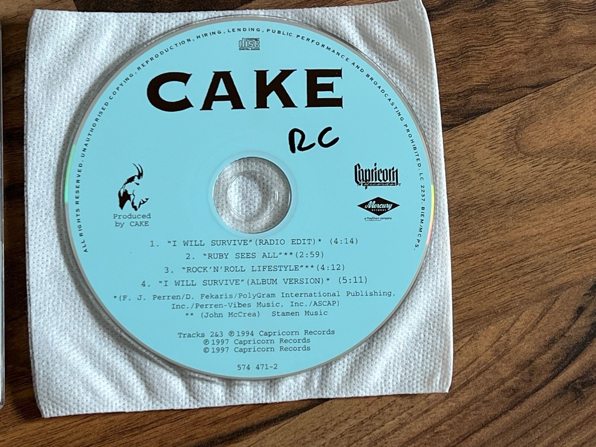 CAKE I Will Survive OOP 1997 UK CD single | eBay